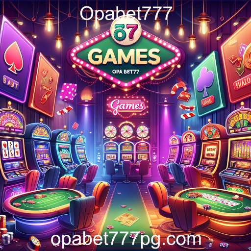 Descubra a Categoria 'Jogos' da Opabet777: Um Paraíso para Apreciadores de Cassino